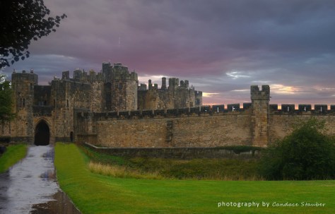 alnwickcastlecolorfulclouds